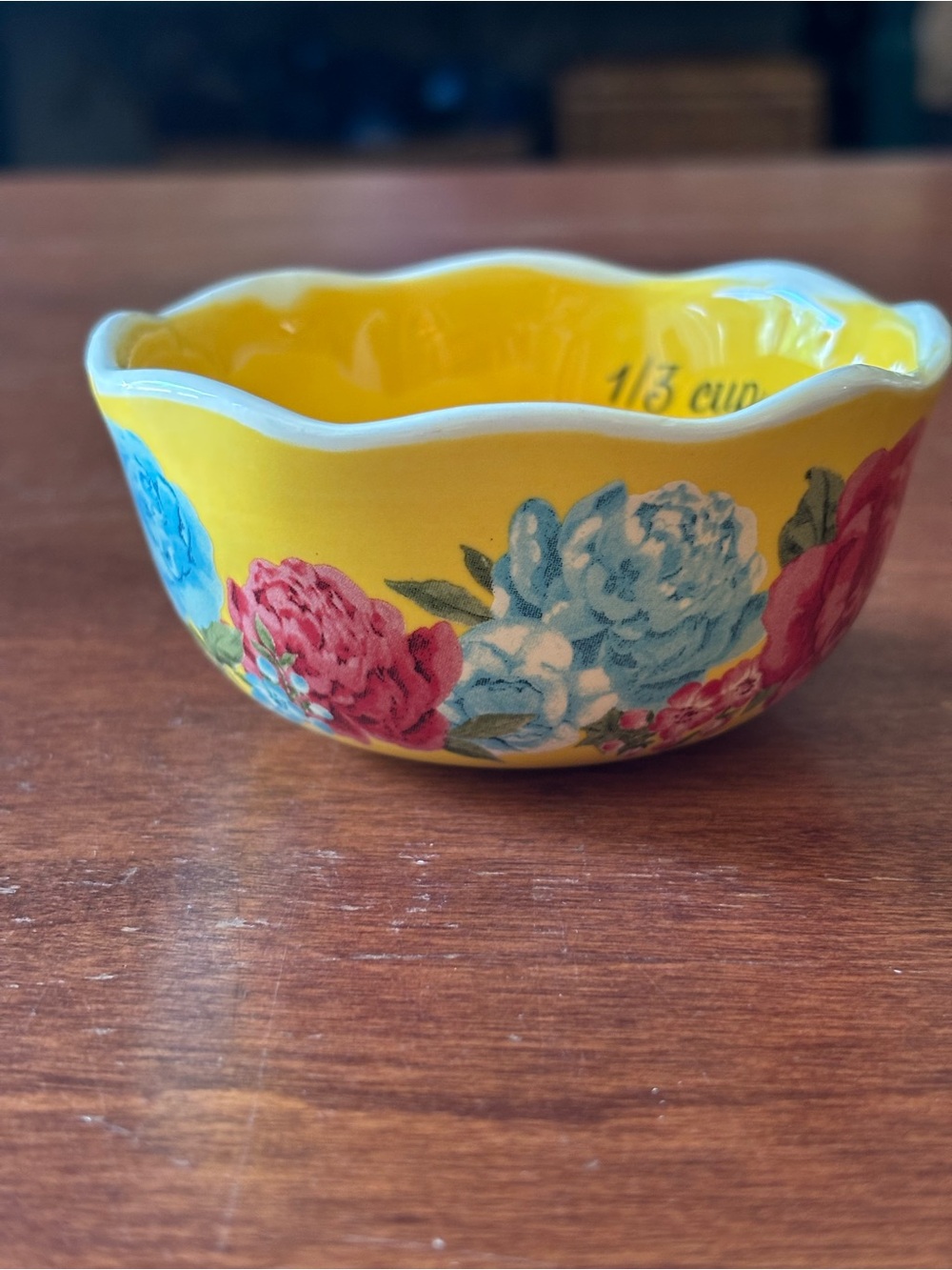 2/$20 The Pioneer Woman Prep bowl and 1/3 Cup Measure.